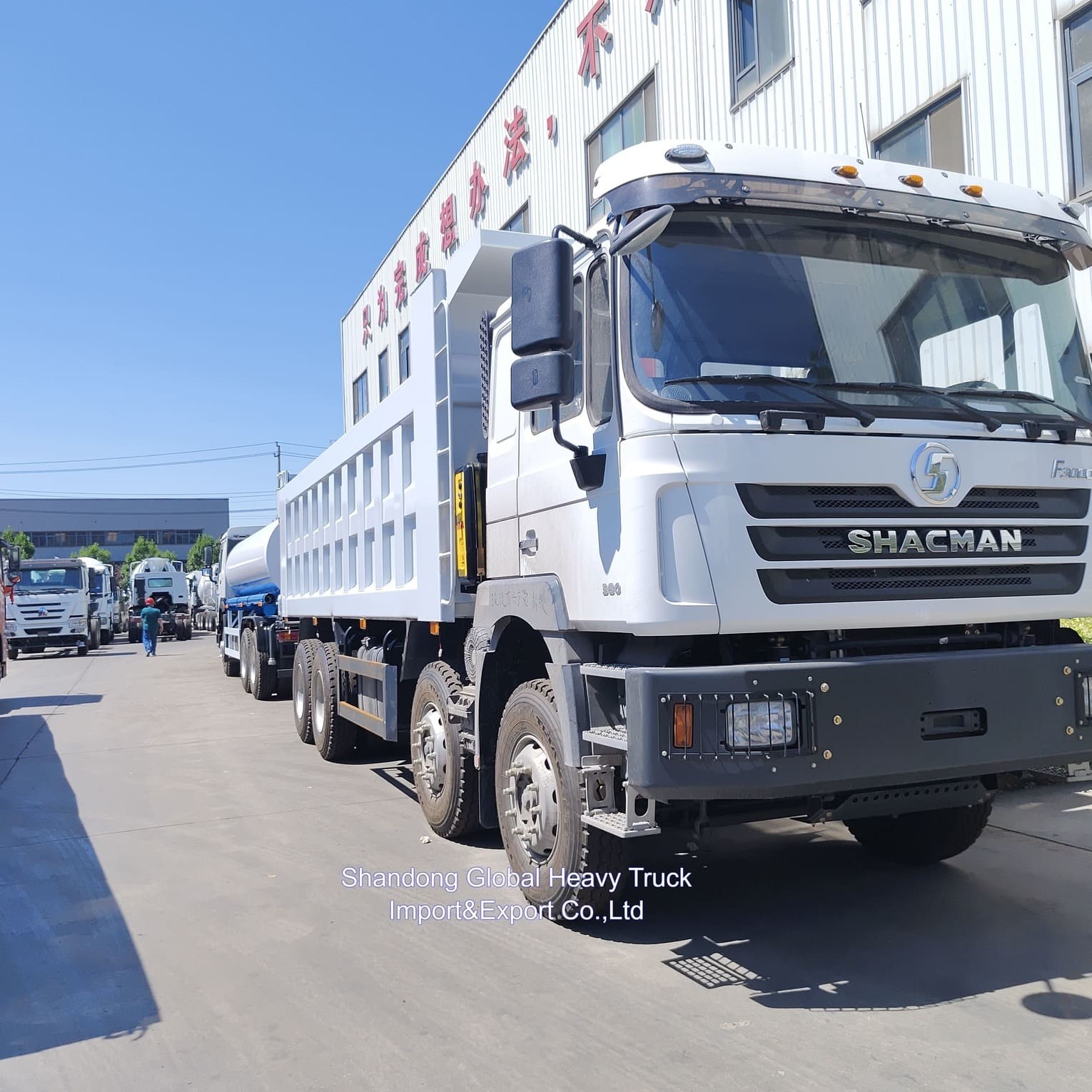 Shacman H3000 F3000 คุณภาพสูง รถขนของ 8X4 รถขนของ 12 ล้อ รถขนของ