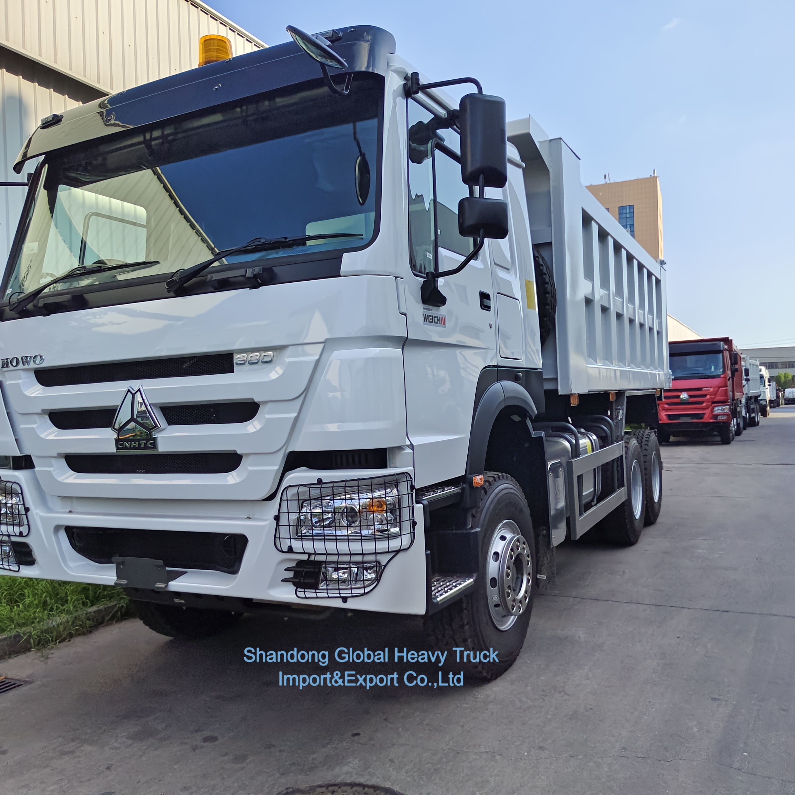 Sinotruk HOWO 371HP 336HP 371hp 380hp 12 ล้อ 6X4 8X4 รถบรรทุก