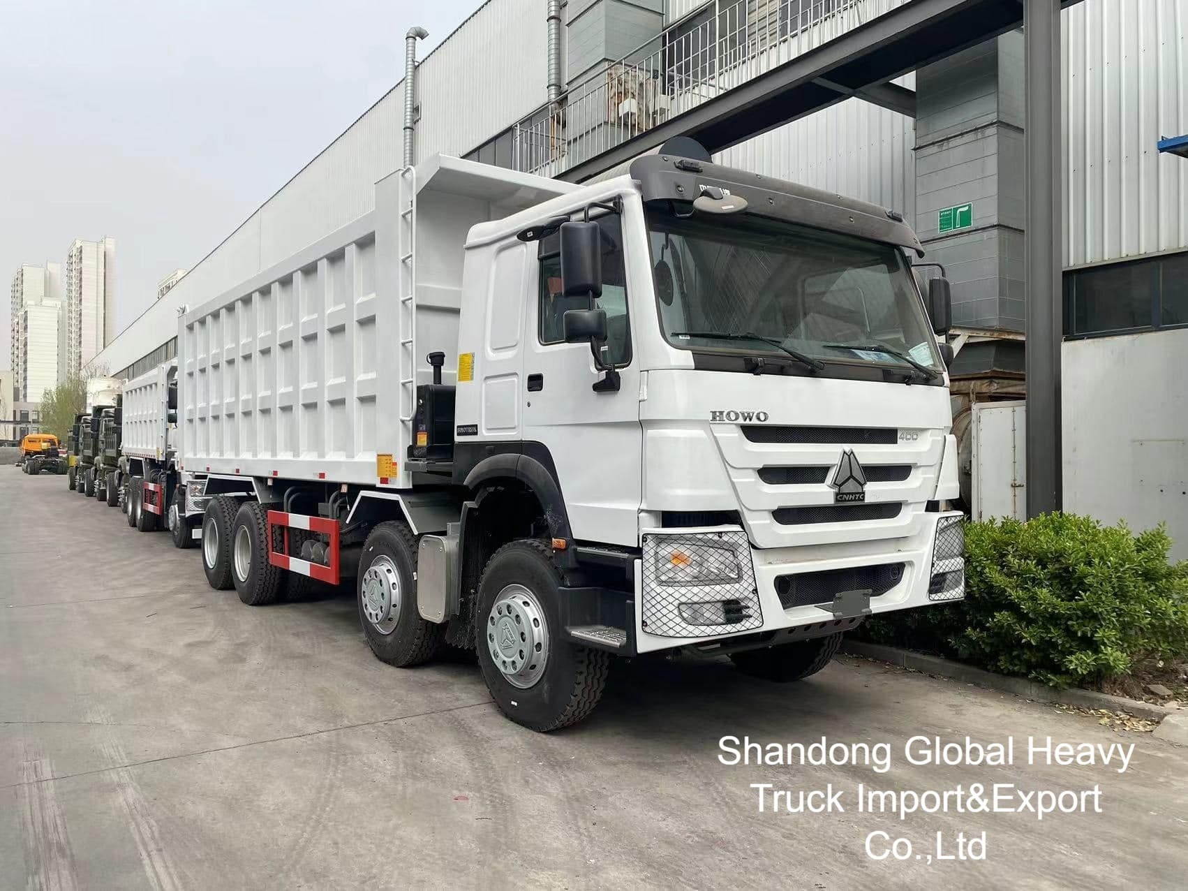 ขายร้อนทั่วโลก HOWO 371hp 380hp รถขนของ 35 ตัน รถขนของ
