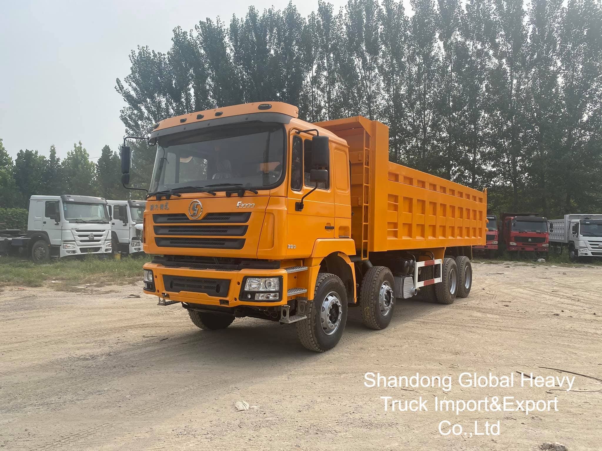 Shacman F2000 F3000 X3000 M3000 6X4 340HP 380HP 420HP 40tons รถบรรทุกขยะมือสอง