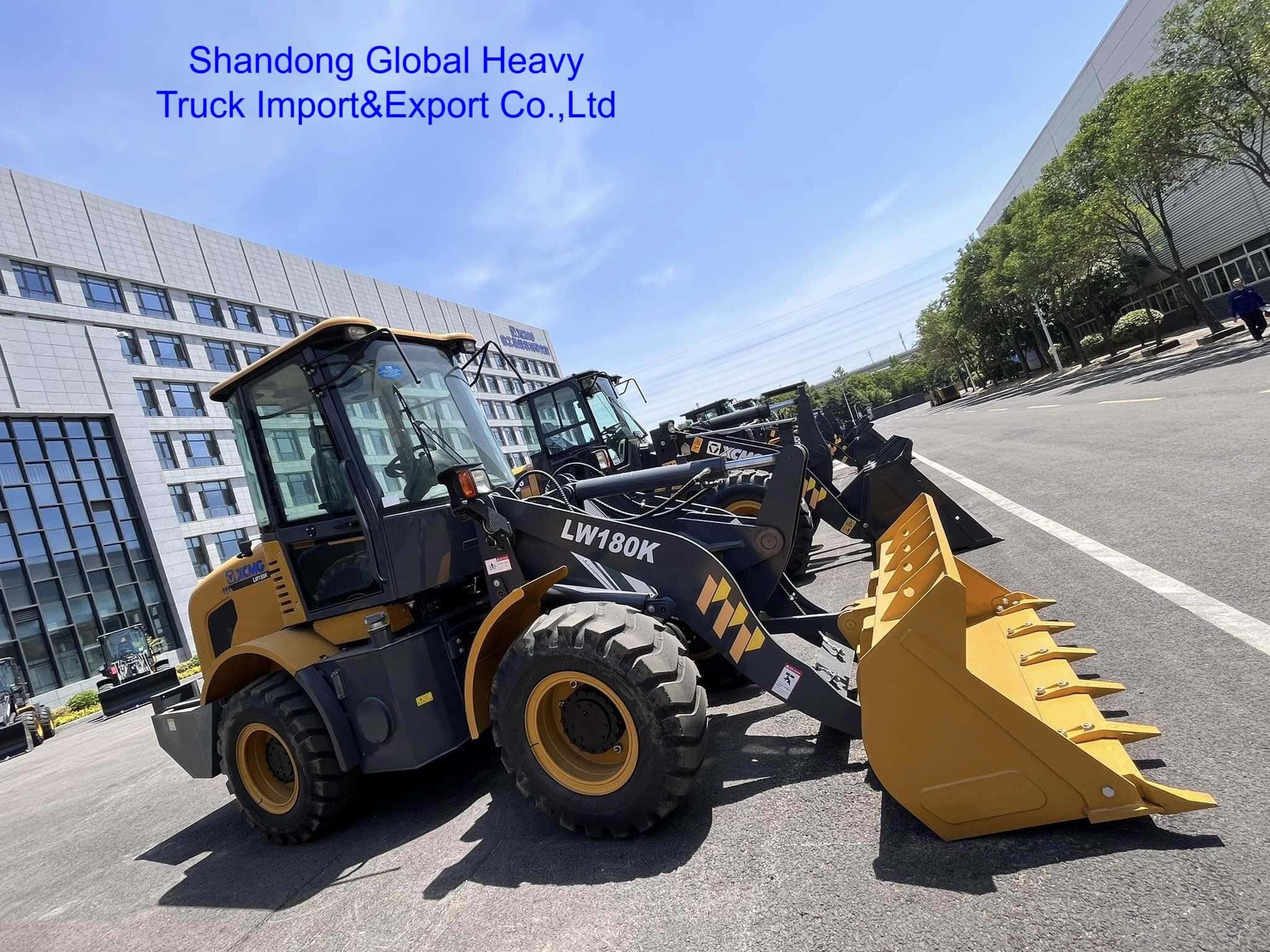 XCMG LW180K เครื่องบรรทุกล้อ 1.8 ตัน สําหรับก่อสร้างถนนและเหมืองแร่