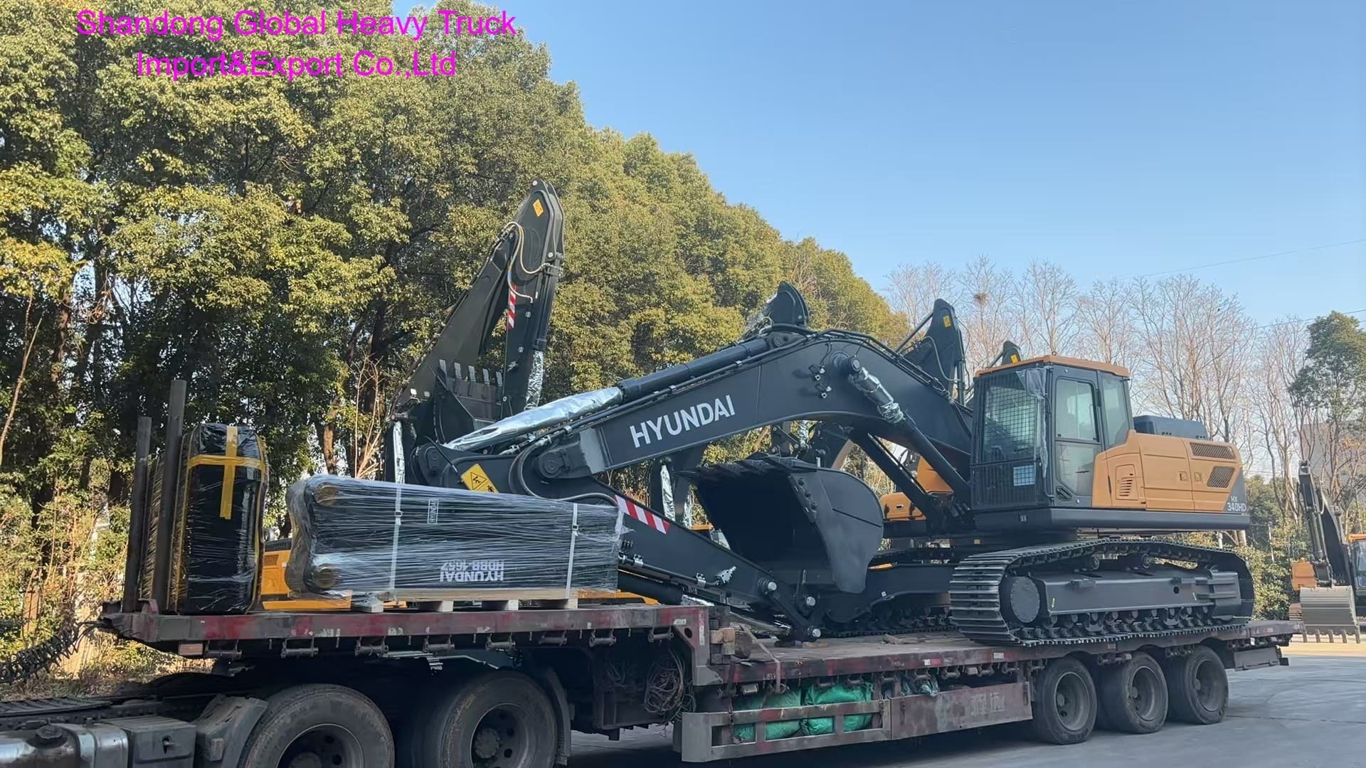 Hx340HD Hydraulic Crawler Excavator with 212 kW Engine Power and 1.45cbm Bucket Capacity for Heavy-Duty Earth Moving