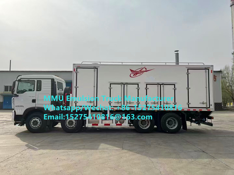 ORICA 20/25TON การผสมและการชาร์จเอมูลชั่น ระเบิดจํานวนมาก รถบรรทุกสําหรับหุบระเบิดที่เปียกหรือแห้ง การชาร์จเร็วและมีประสิทธิภาพสําหรับการดําเนินงานขนาดใหญ่ ลดเวลาหยุดทํางานและเพิ่มผลผลิต