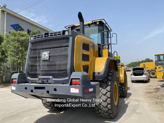 รถตักล้อยางหน้าขนาดเล็กดีเซล 5 ตัน 4x4 รุ่นใหม่ Zl50gn พร้อมบุ้งกี๋หิน 3.0 ลบ.ม.