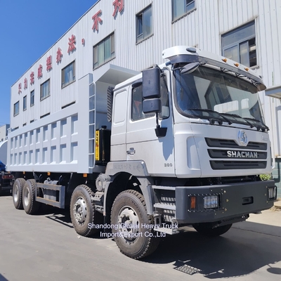 รถบรรทุก Shacman ใหม่ รถดัมพ์เทรลเลอร์ รถดัมพ์มือสอง