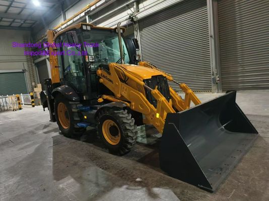 Liugong 777A มินิล้อ Backhoe Loader 2.5t กระปุกภาระ