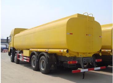 8X4 371HP 28CBM รถบรรทุกน้ำมันเชื้อเพลิงดีเซล Heavy Duty ZZ1317N4667W
