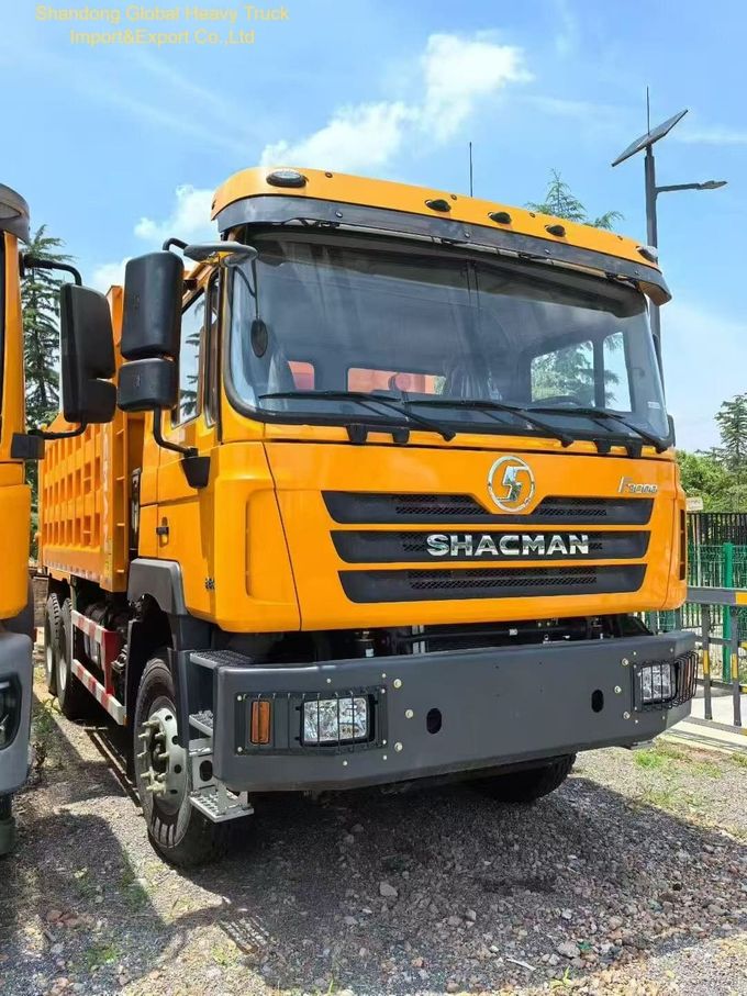 SHACMAN F3000 6×4 Dump Truck in operation at a mining site