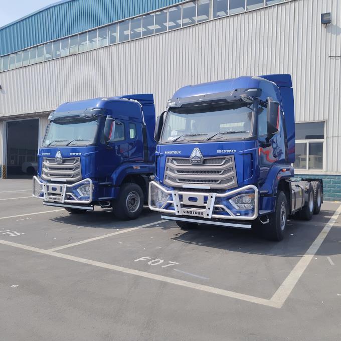 HOWO NX 6×4 Tractor Truck side view displaying chassis and wheel configuration